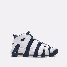 Кроссовки NIKE Air More Uptempo 96, размер 11 US, синий