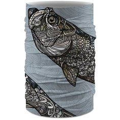 Бандана Buff CoolNet UV+,Coolnet UV+ Multifunctional Headwear, andrea larko tarpon steel