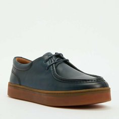 Полуботинки Maison David, размер 45, темно-синий