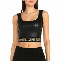Топ Just Cavalli, размер 42, черный