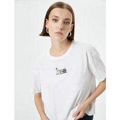Футболка KOTON, размер XL, белый