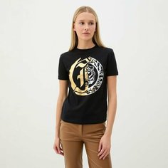 Футболка Just Cavalli, размер 2XS, чёрный