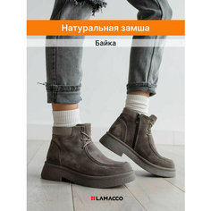 Ботинки LAMACCO, размер 38, коричневый