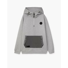 Худи Gloria Jeans, размер XS (40-42), , серый