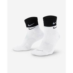 Носки NIKE Nike Everyday Plus Cushioned, размер L, белый