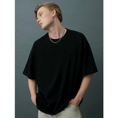 Футболка Ticle, размер 50, чёрный