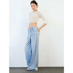 Джинсы широкие Befree Basic, размер S/170, light indigo