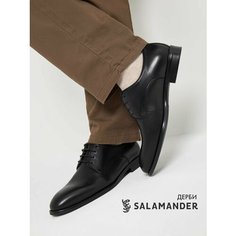Полуботинки дерби Salamander, размер 44, черный