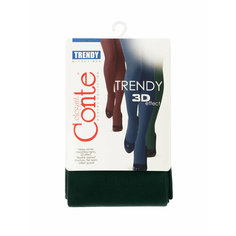 Колготки Conte elegant TRENDY, 150 den, размер 3/M, verde