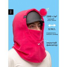 Балаклава poncho_id, размер l, фуксия