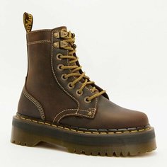 Ботинки Dr. Martens, размер 36, темно-коричневый