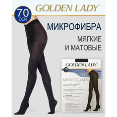 Колготки Golden Lady Micro Glam, 70 den, размер 5, nero