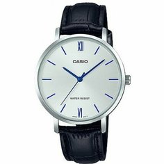 Наручные часы CASIO, серебряный, черный