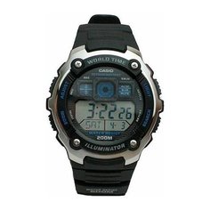 Наручные часы CASIO, серебряный, черный