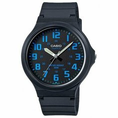 Наручные часы CASIO, черный, синий