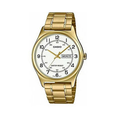 Наручные часы CASIO, золотой, белый