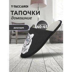 Тапочки T.Taccardi, размер 40, черный