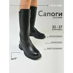 Сапоги T.Taccardi, размер 33, черный