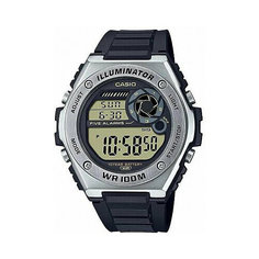 Наручные часы CASIO, серебряный, черный