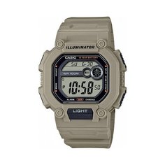 Наручные часы CASIO, черный, бежевый