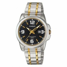 Наручные часы CASIO, золотой, серебряный, черный