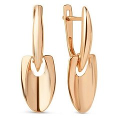 Серьги The Jeweller, красное золото, 585 проба, , золотистый