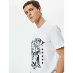 Футболка KOTON, размер XXL, белый
