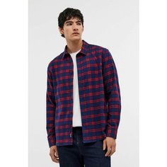 Рубашка Baon B6624517, размер L, dark red checked