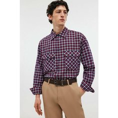Рубашка Baon B6624507, размер XXL, dark red checked