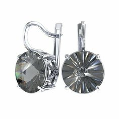 Серьги The Jeweller, серебро, 925 проба, кристалл