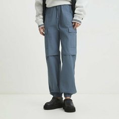 Брюки карго Maison David, размер 2XS, серый, синий