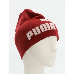 Шапка бини PUMA, размер OneSize, красный