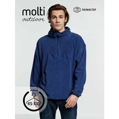 Худи molti, размер M/L, , синий