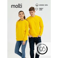 Свитшот molti, размер M, , желтый