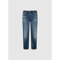 Джинсы широкие Pepe Jeans, размер 36/32, синий
