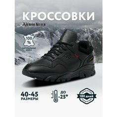 Ботинки берцы Alessio Nesca, размер 42, зернистый черный