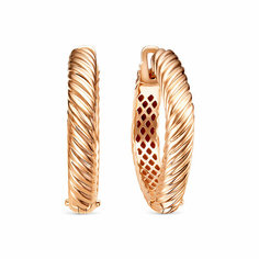 Серьги Яхонт, золото, 585 проба