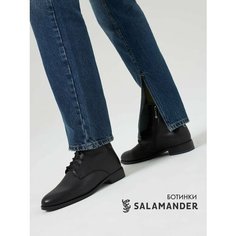 Ботинки дерби Salamander, размер 40, черный