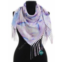 Платок Cashmere,100х100 см, сиреневый