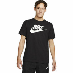 Футболка NIKE M NSW TEE ICON FUTURA, размер L, чёрный