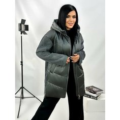 Куртка Diffberd, размер 56, темно-зеленый