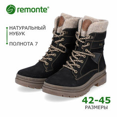Ботинки Remonte Комфорт, размер 44, черный