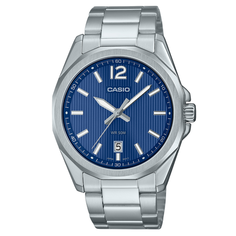 Наручные часы CASIO, серебристый/синий