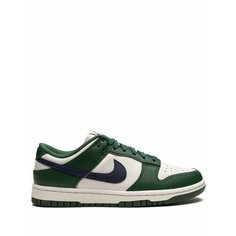 Кроссовки NIKE Dunk Low, размер 6 US (Nike US), зеленый