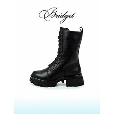 Ботинки берцы Bridget, размер 40, черный