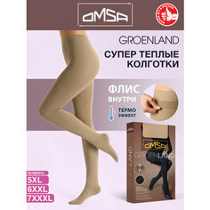 Колготки Omsa GROENLAND, 200 den, размер 7, beige naturel