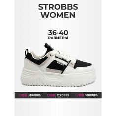 Кроссовки STROBBS, размер 38, чёрный