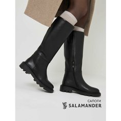 Сапоги Salamander, полнота 4 (RU)/ на узкую и среднюю стопу, размер 35, черный