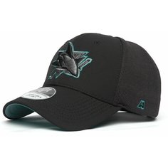 Бейсболка Atributika & Club San Jose Sharks, размер 55-58, черный
