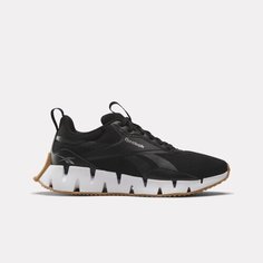Кроссовки Reebok Zig Dynamica STR, размер 7,5 US, черный/белый/серебряный